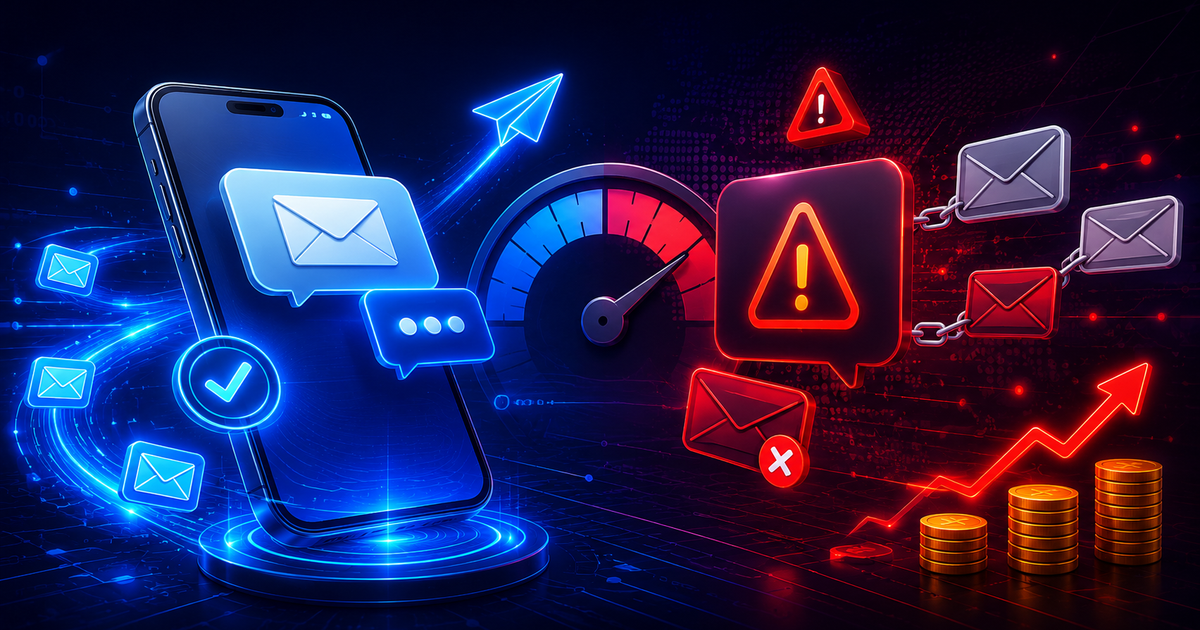 ถ้า SMS เกิน 70 หรือ 160 ตัวอักษรจะเกิดอะไรขึ้น?